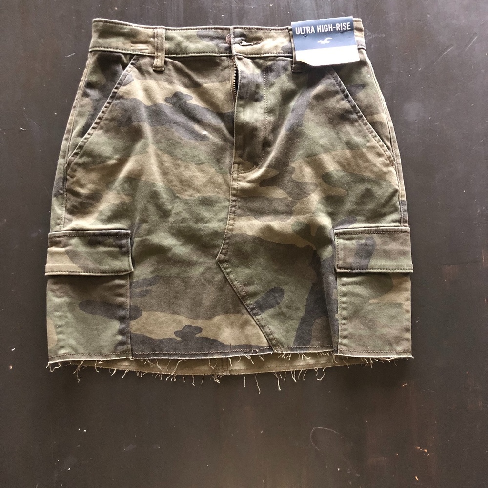 Camo Mini Skirt
